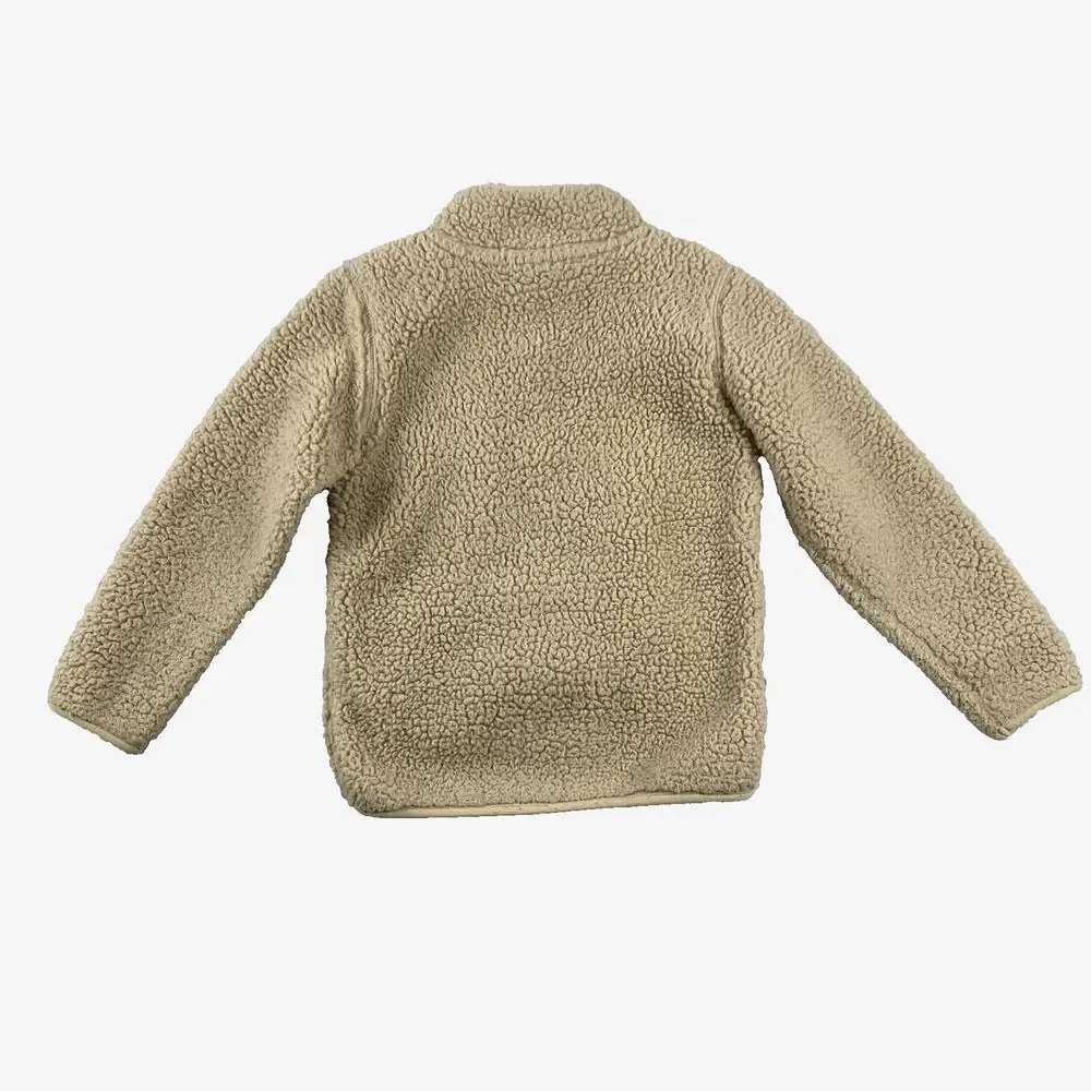 Carter’s Kids Tan Beige Sherpa 1/4 Zip Pullover Size‎ 6/6A